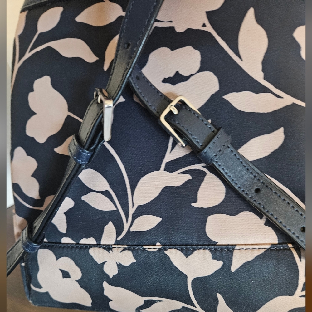 Kate Spade Karissa Garden Vine Nylon Medium Backpack - Picture 8 of 11